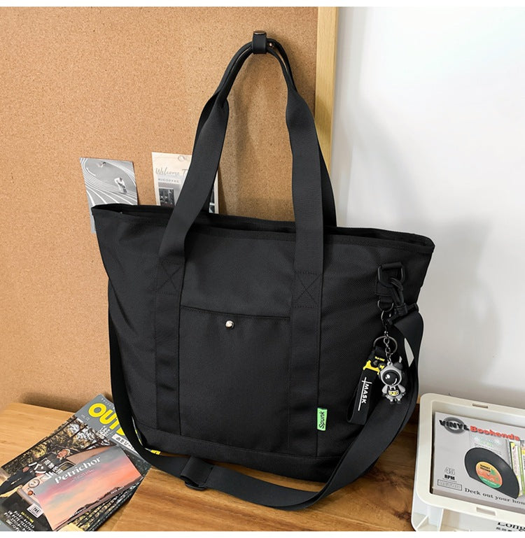 Camouflage Large Capacity Men's Bag 2024 New Commuter Tote Bag Workwear Style Handbag Travel Shoulder Crossbody Bag