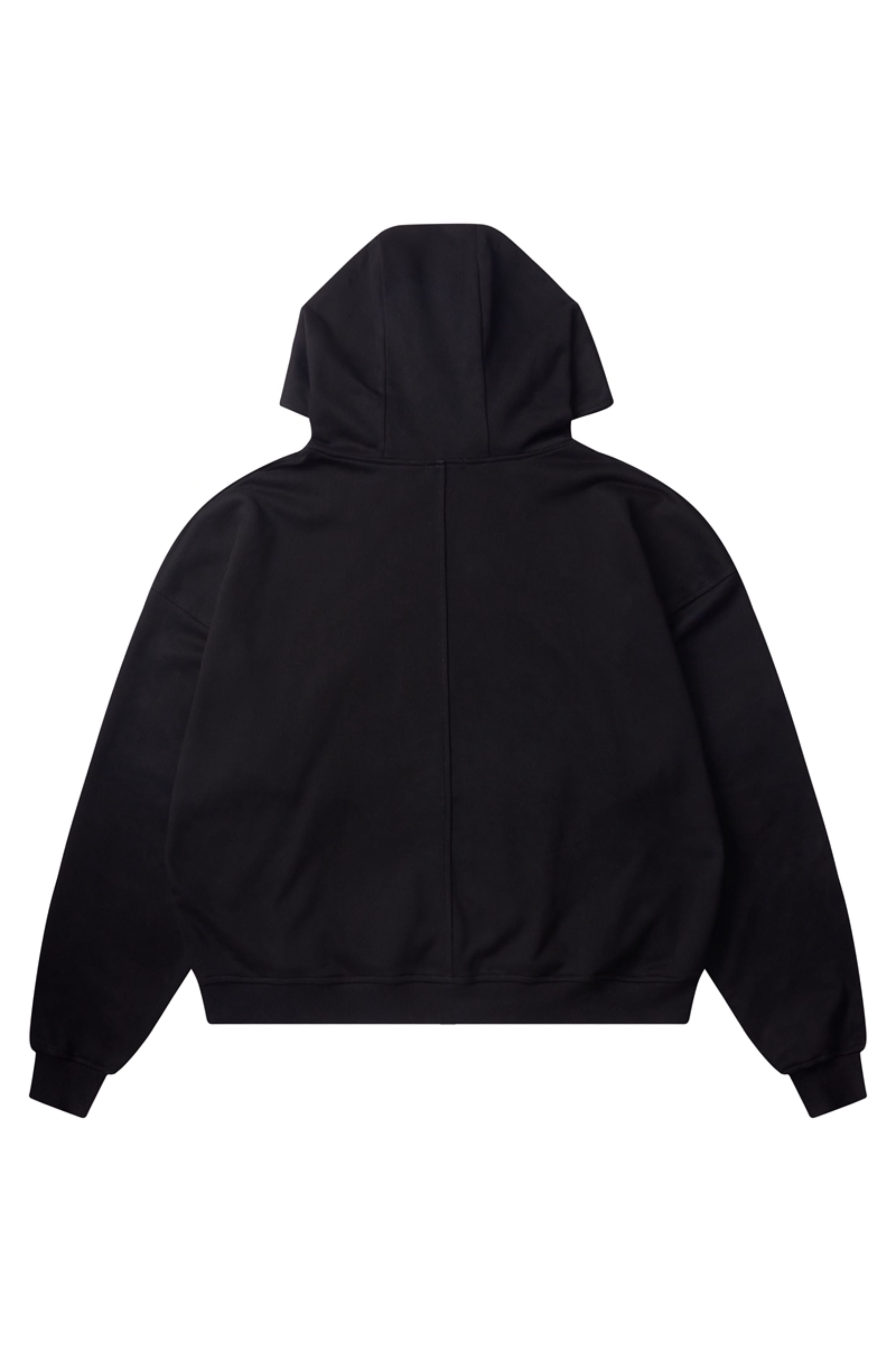 CWHAT High Street Zipper Ice Blue Washed Distressed FAR ARCHIVE Style Hoodie/Men's Base Layer 144