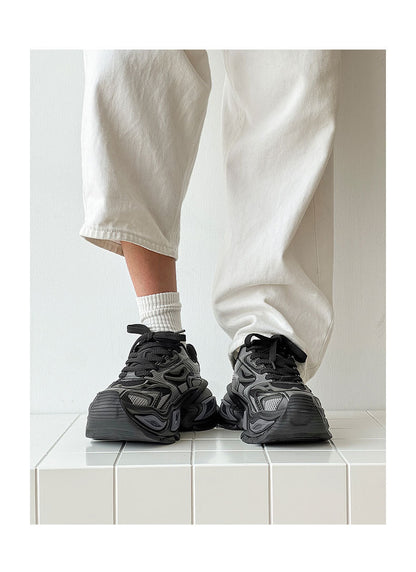 Black Warrior Cat Eye Sneakers