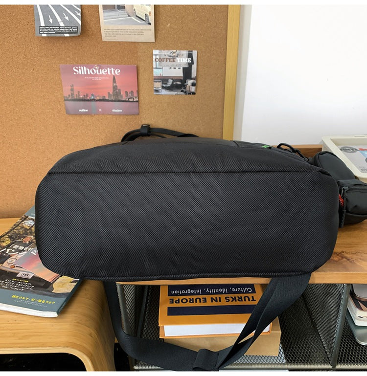 Camouflage Large Capacity Men's Bag 2024 New Commuter Tote Bag Workwear Style Handbag Travel Shoulder Crossbody Bag