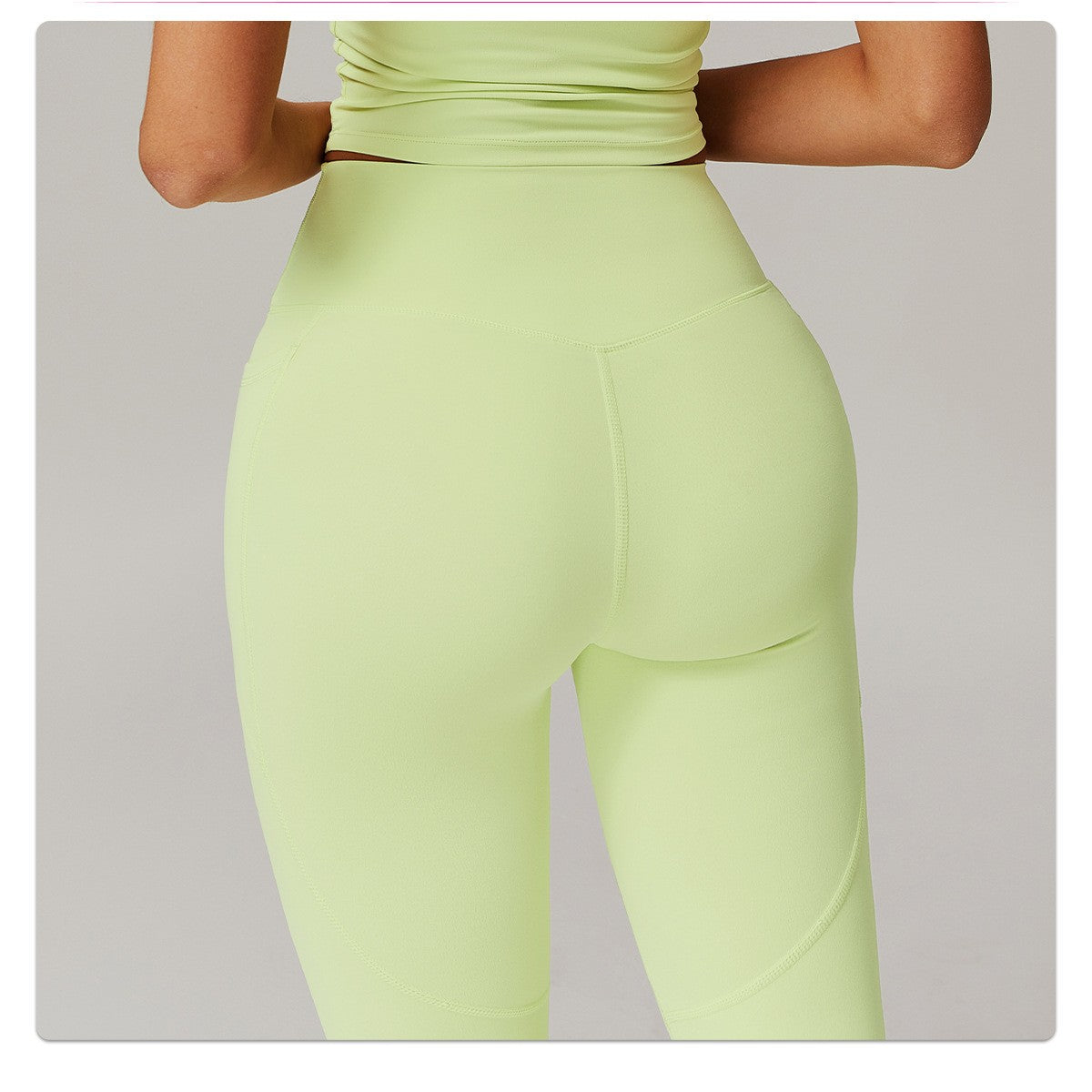 Cross-border cloud-feel quick-drying waist-slimming and comfortable yoga set, casual wear, running and fitness sports set 182