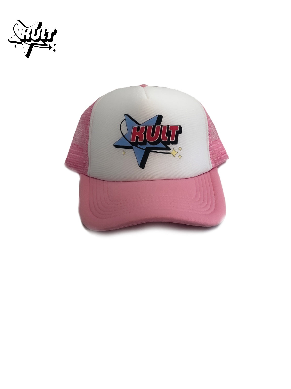 Kult Original Cargo Hat Wide Brim Hip-Hop Hat Universal Spring and Summer Couple Trendy Vintage Vintage Black Pink Blue Color Splice