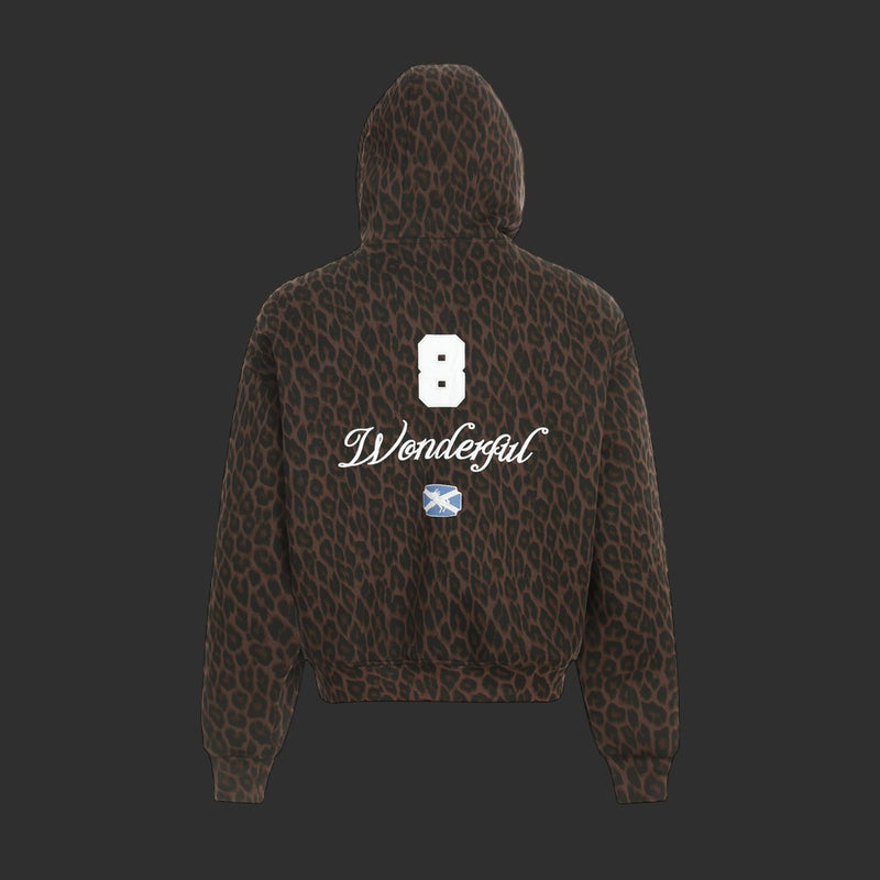 Wonderful Leopard Print Zip-Up Hoodie | FlipFit