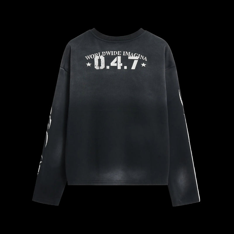 Streetwear 47 Graphic Long Sleeve