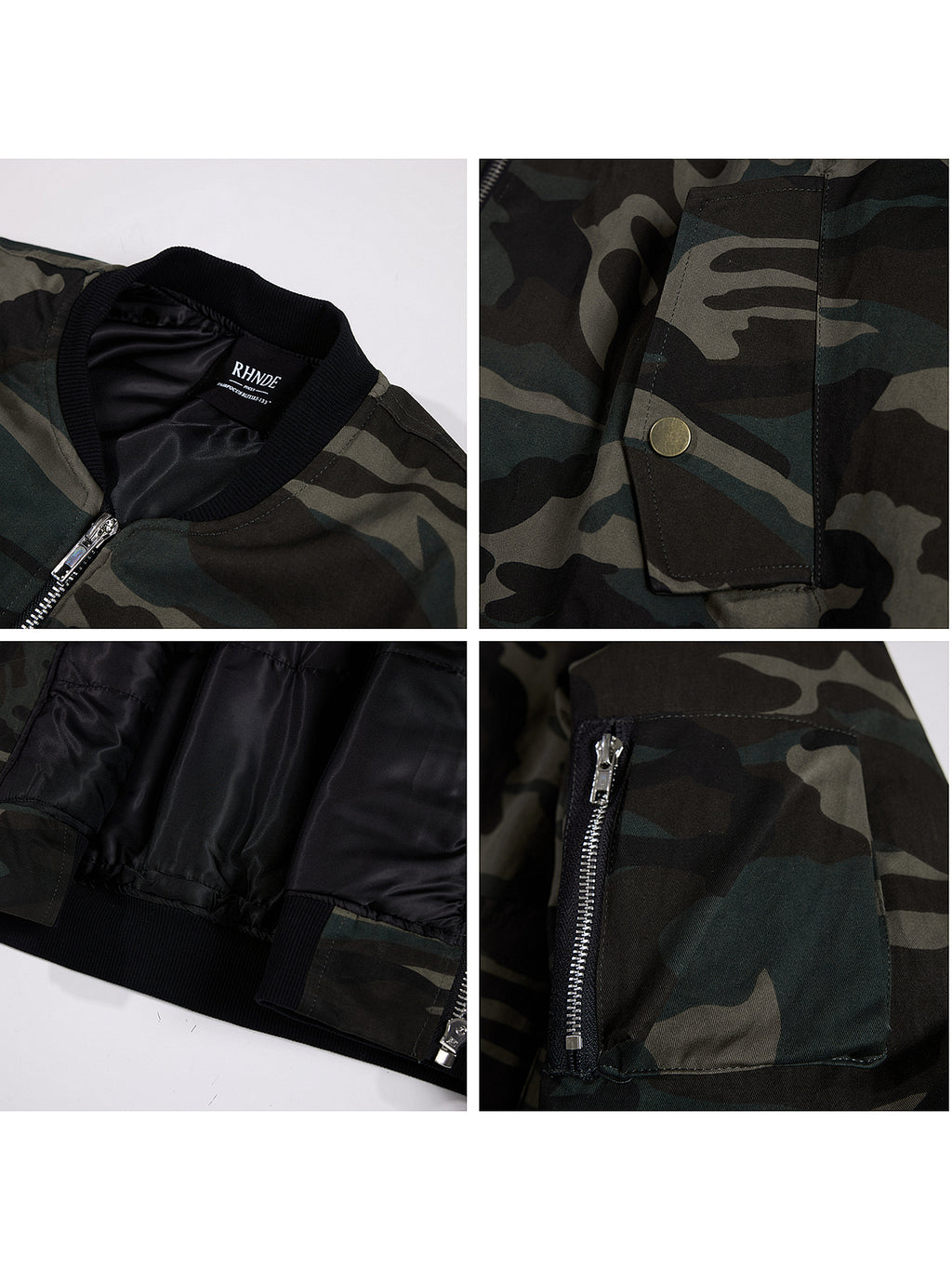UNS American Heavy Retro Camouflage Flying Suit Jacket Men's and Women's National Fashion Brand Loose Thickened Warm Cotton Coat Jacket 139