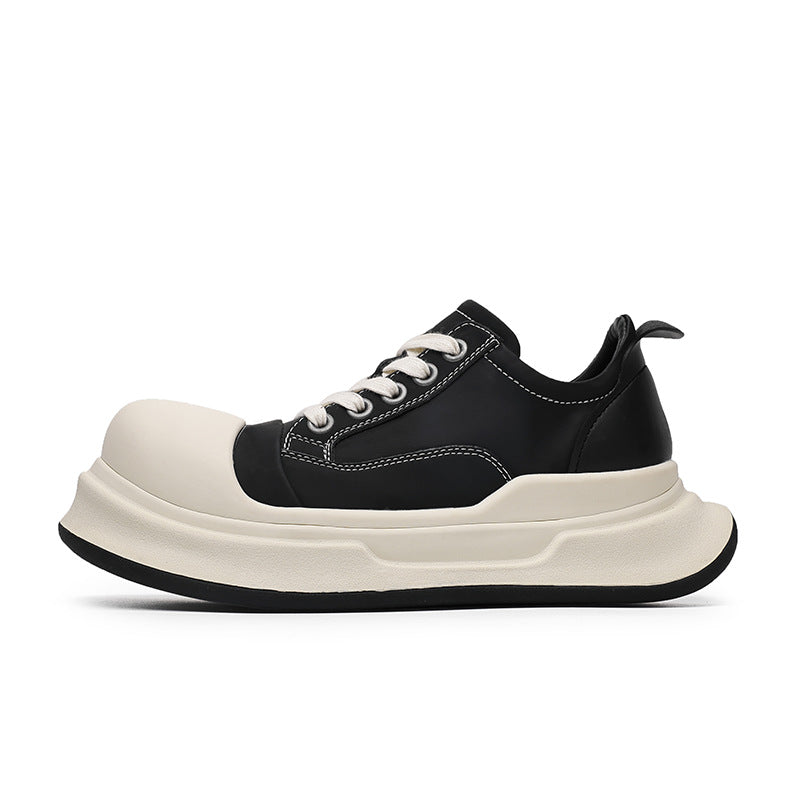 Versatile Casual Sneakers for Autumn Thick-Soled Height-Increasing shoes