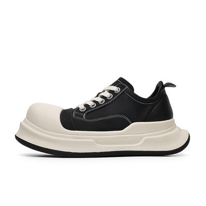 Versatile Casual Sneakers for Autumn Thick-Soled Height-Increasing shoes