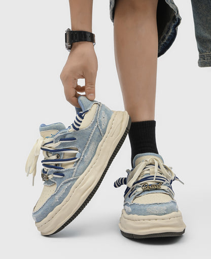 High street wave sneakers