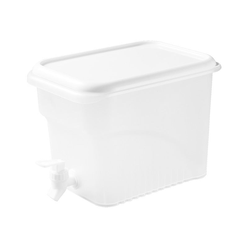 Large Capacity Refrigerator Cold Water Kettle with Tap Juice Lemon Fruit Tea Herbal Water Kettle Household Drink Bucket Cold Water Bucket