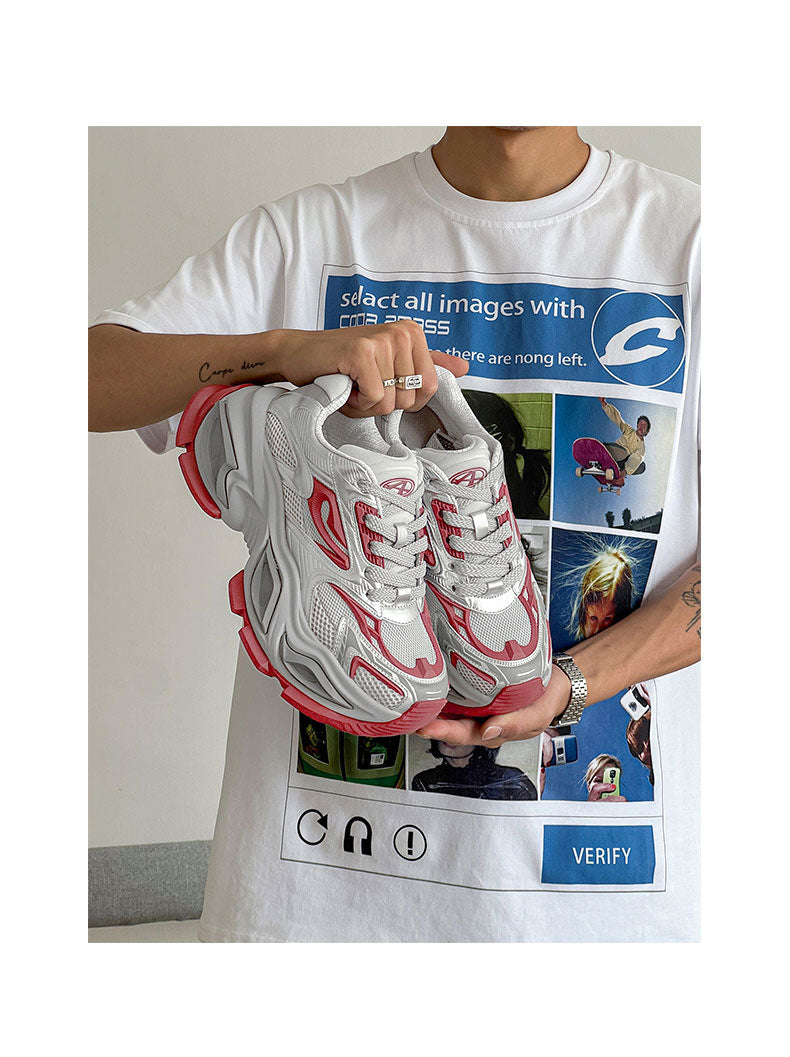 Black Warrior Cat Eye Sneakers