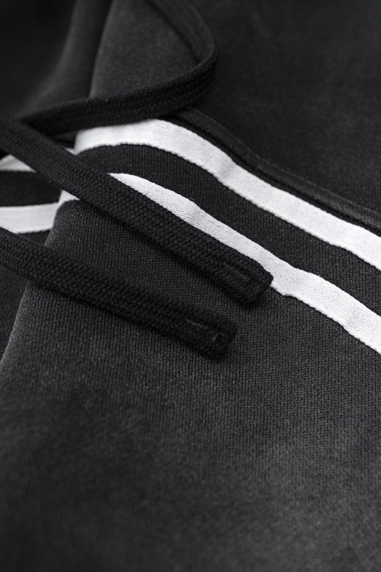 European and American High Street Spray Maliu Color Contrast Ribbon  oversize Sweatpants 108