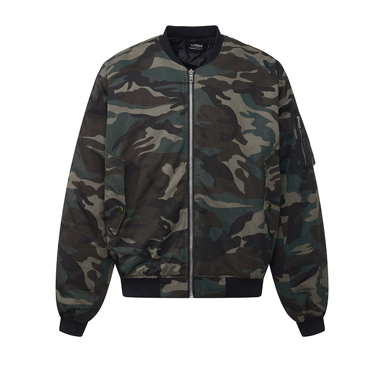 UNS American Heavy Retro Camouflage Flying Suit Jacket Men's and Women's National Fashion Brand Loose Thickened Warm Cotton Coat Jacket 139