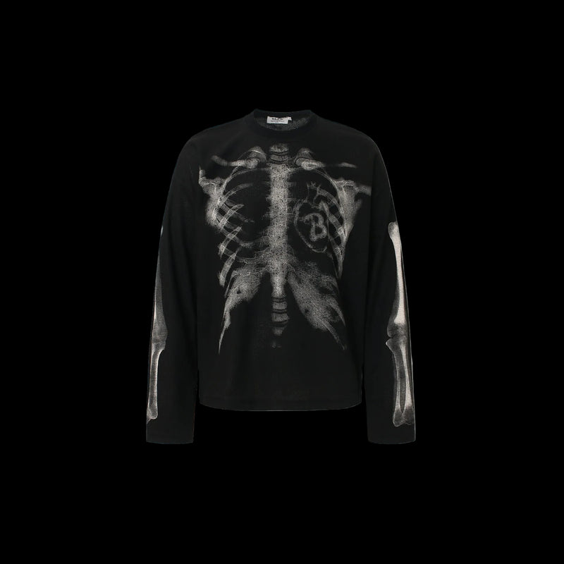 Skeleton Bones Graphic Long Sleeve