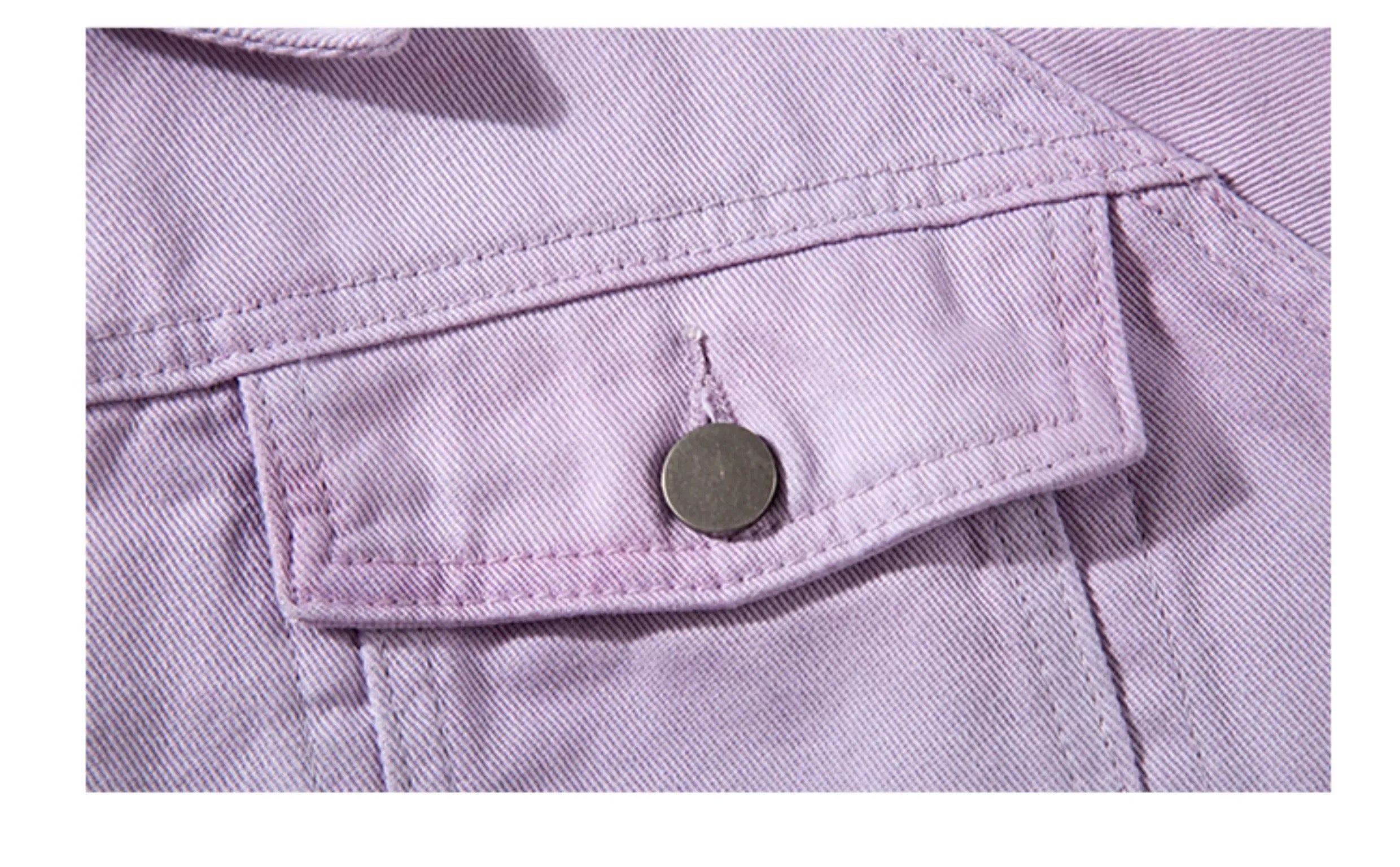 High-street oversized rainbow gradient Vibe style couple denim jacket trendy outerwear hip-hop men's style 116