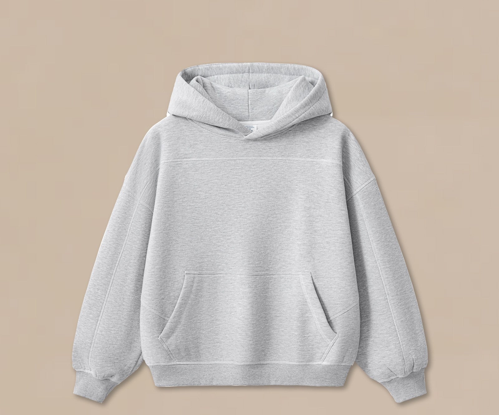 RS Men's Clothing | Cross-border 350G Hasselblad Line Boxy Hoodie Sweatshirt and Sweatpants Set, American Hip Hop Fleece Set 124