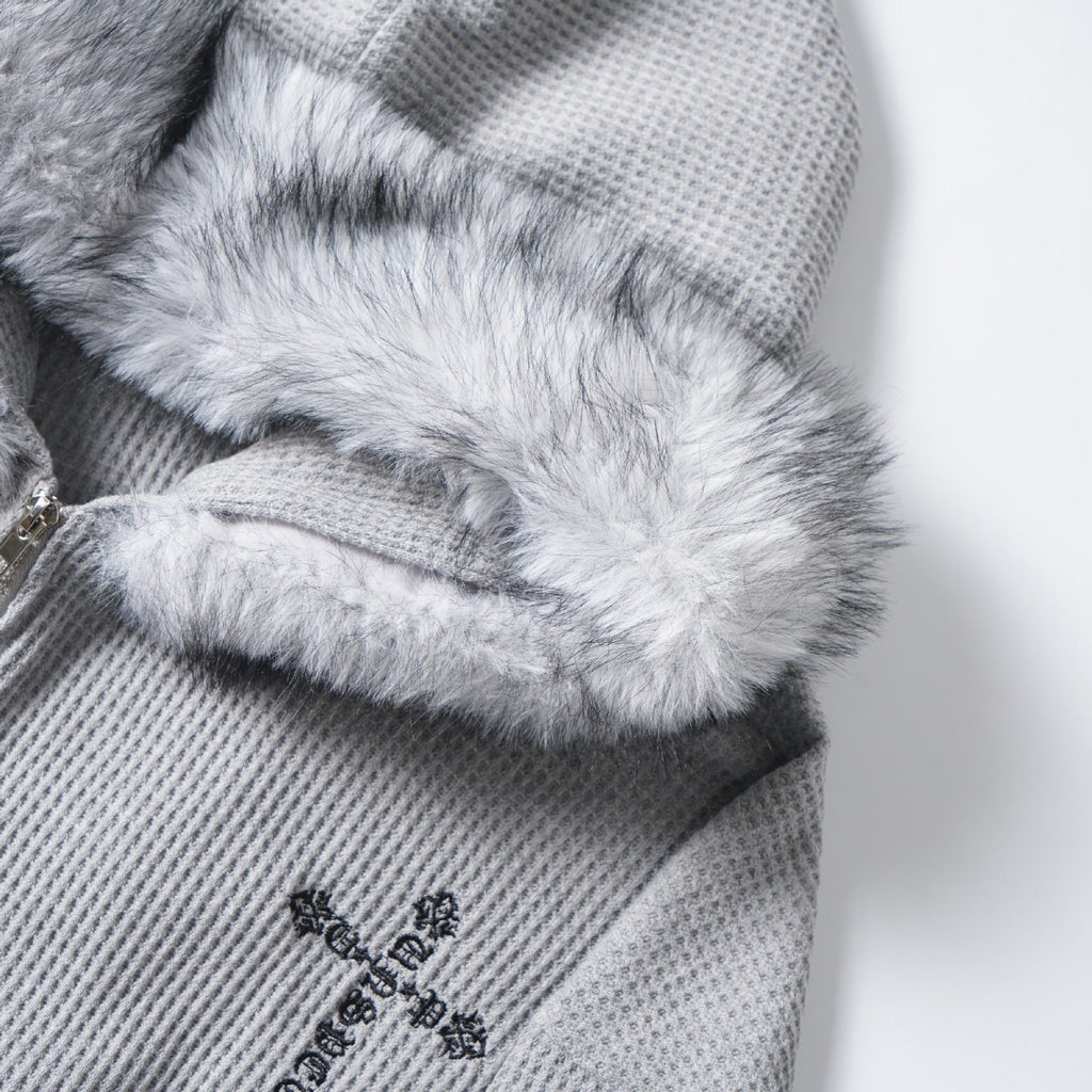 New American Retro Simple Versatile Loose Hooded Sweatshirt Jacket 179