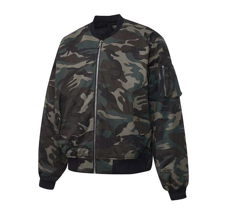 UNS American Heavy Retro Camouflage Flying Suit Jacket Men's and Women's National Fashion Brand Loose Thickened Warm Cotton Coat Jacket 139