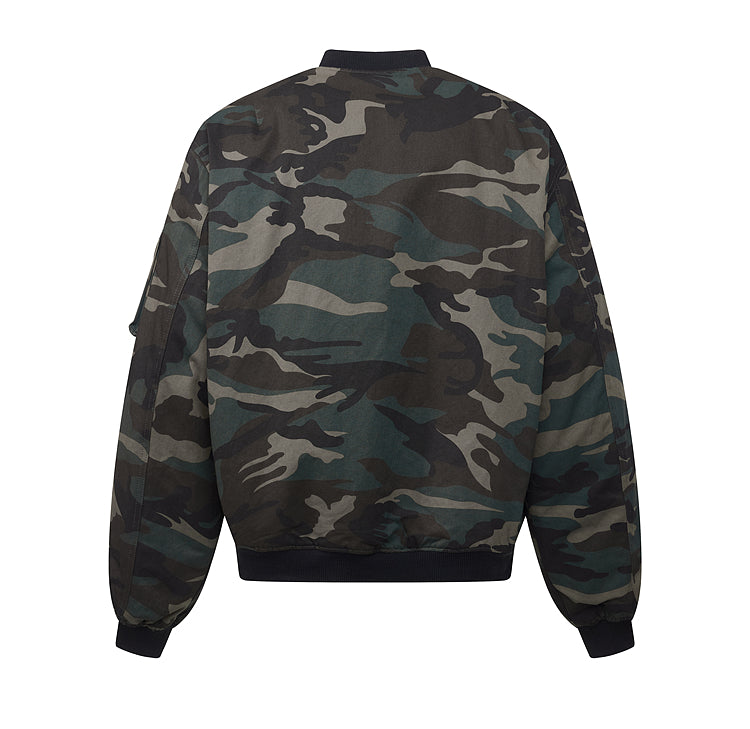 UNS American Heavy Retro Camouflage Flying Suit Jacket Men's and Women's National Fashion Brand Loose Thickened Warm Cotton Coat Jacket 139