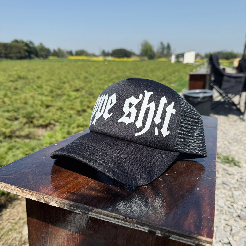 kult Original American Street Style Black Letter Curved Brim Hat for Men and Women, Street Dance Hip Hop Cap