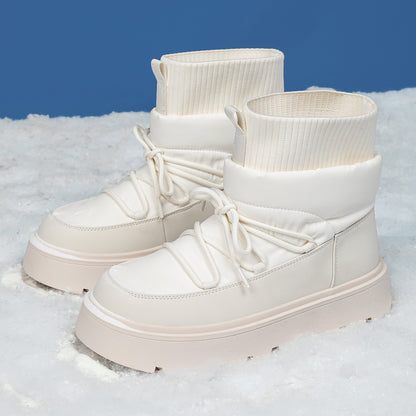 Waterproof Non-Slip Fleece Lined Snow Boots