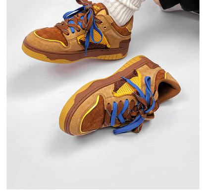 National Trend Retro Couple Skateboard Shoes