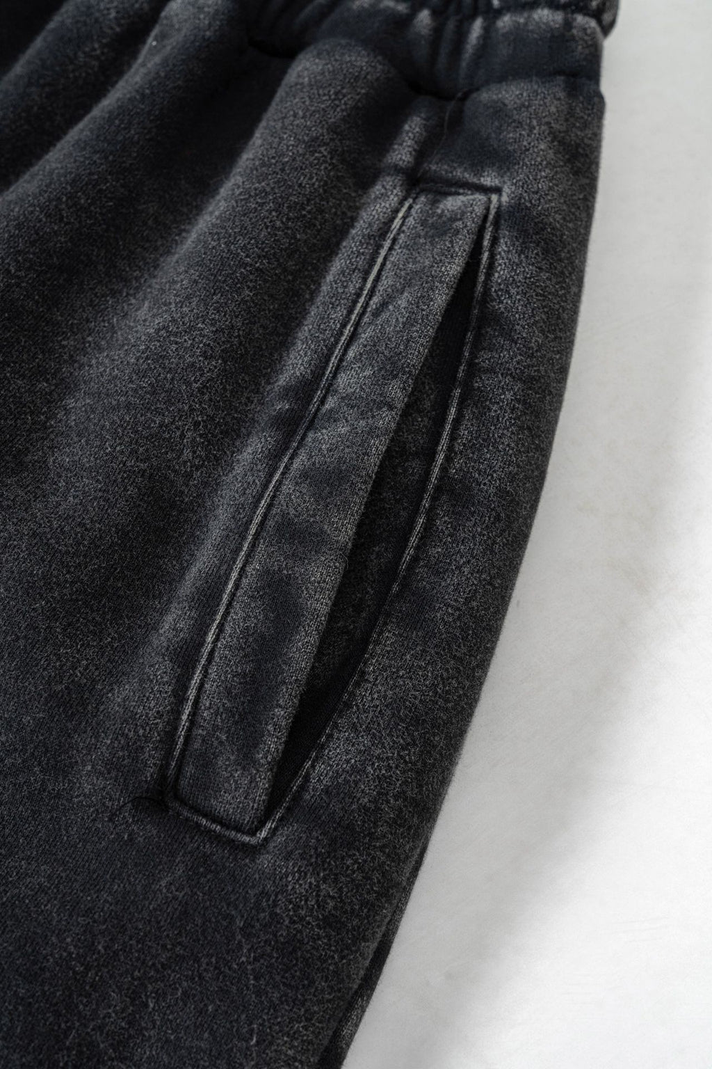 Autumn Street Style American Sporty Straight Leg Pants, Washed Striped Webbing Zipper Long Pants, Wide Leg Sweatpants for Men 105