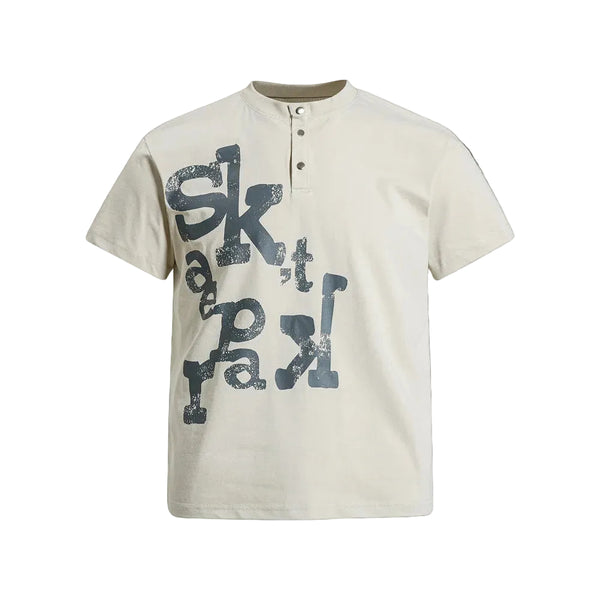 Skatepark Distressed Henley