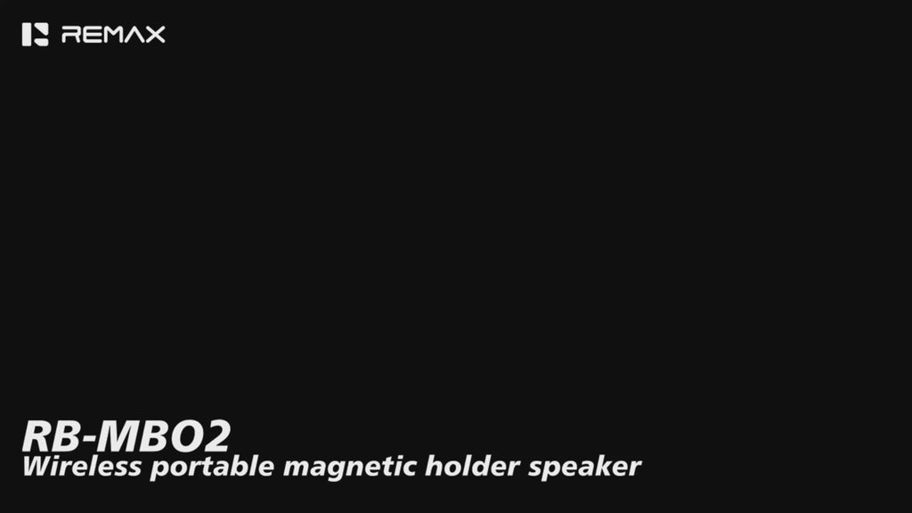 Remax Mini Magnetic Stand for Portable Bluetooth Speakers and Phone Holders with TWS Connectivity