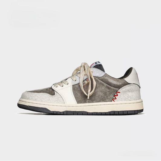 Relaxed Embroidered Casual Skateboard Shoes