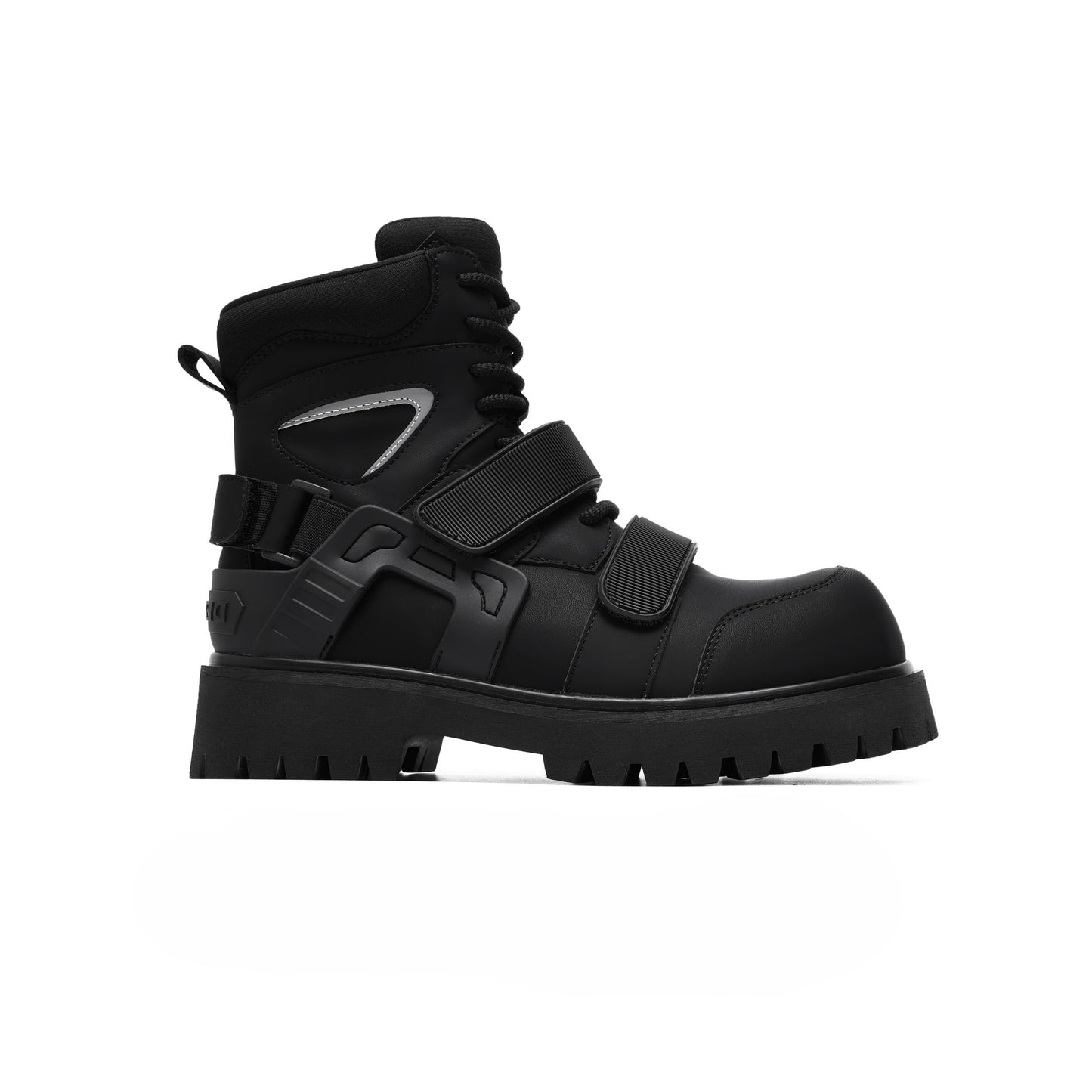 Velcro Martin Deconstructed Motorcycle Boots