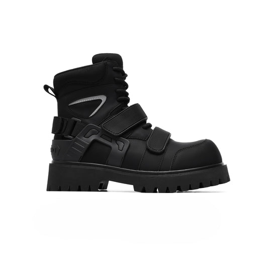 Velcro Martin Deconstructed Motorcycle Boots