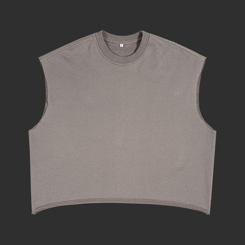 Vintage Washed Oversized Sleeveless Tank Top | FlipFit