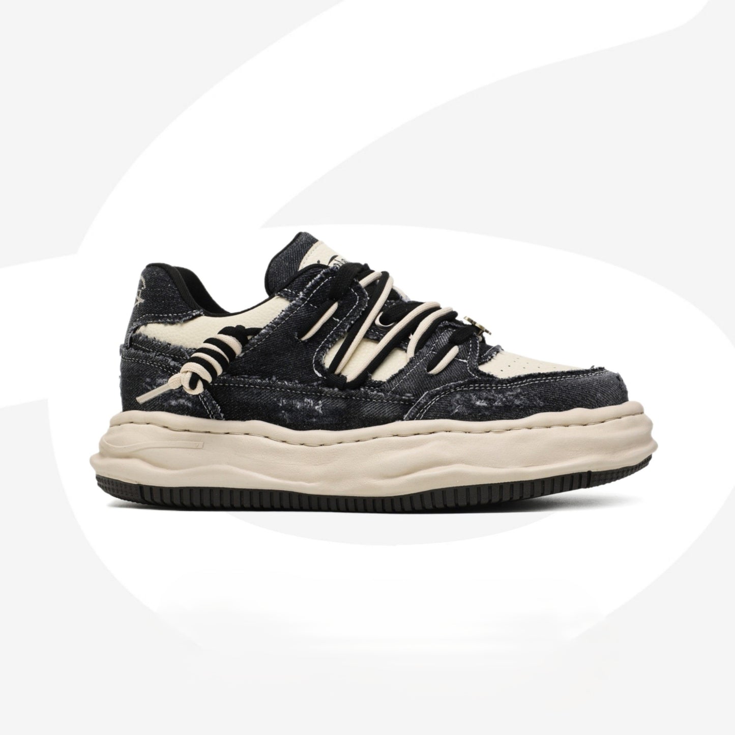 Invisible Height Increase thick-Soled Dissolving Sneakers, Red Washed