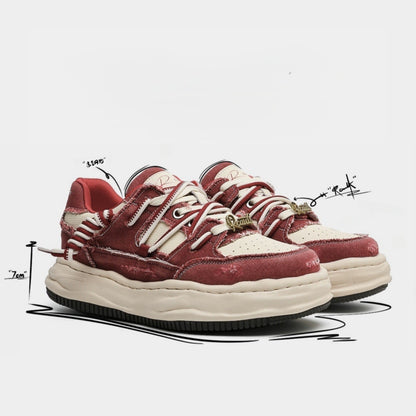 High street wave sneakers