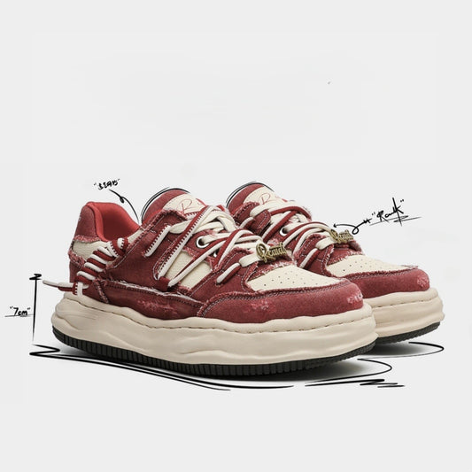 High street wave sneakers