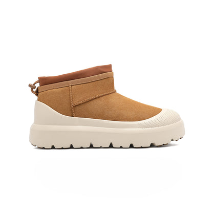 Celebrity-Style Winter Couple Snow Boots, Outdoor Non-Slip, Fleece-Lined Warm