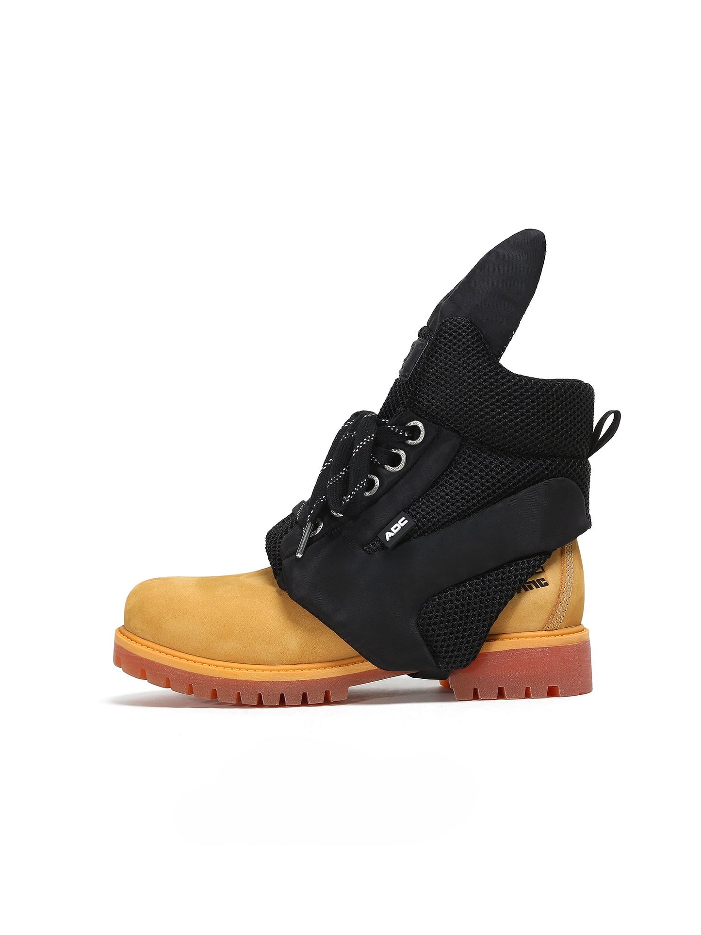 Brushed Yellow Cowhide Outdoor Boots