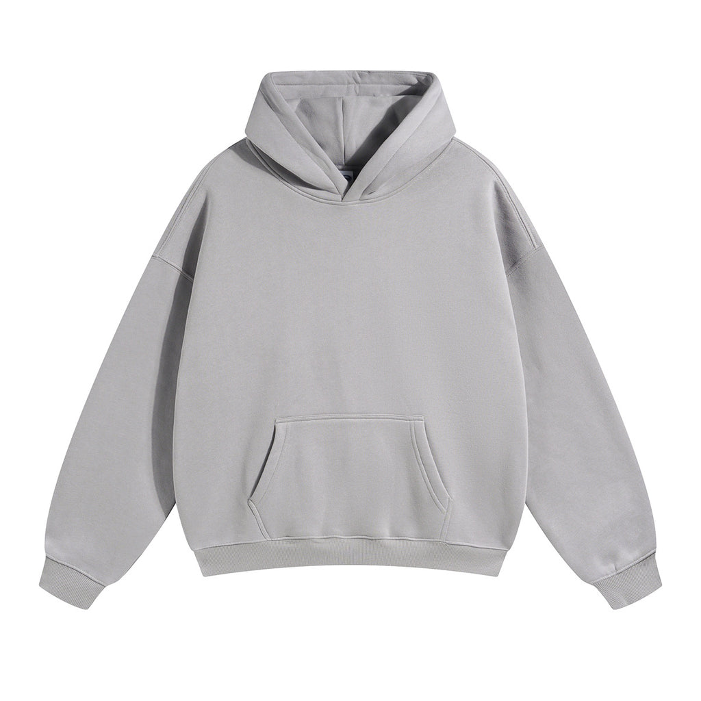 2025 Autumn/Winter New Arrival: Oversized Fleece-Lined Trendy Men's Hoodie and Pants Set 132