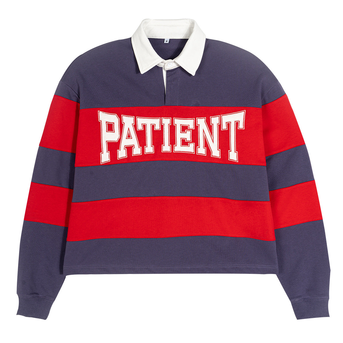 American Retro Color Block Polo Neck Sweatshirt for Men,High-Quality Trendy Brand Boxy Patchwork Men's Sweatshirt 174