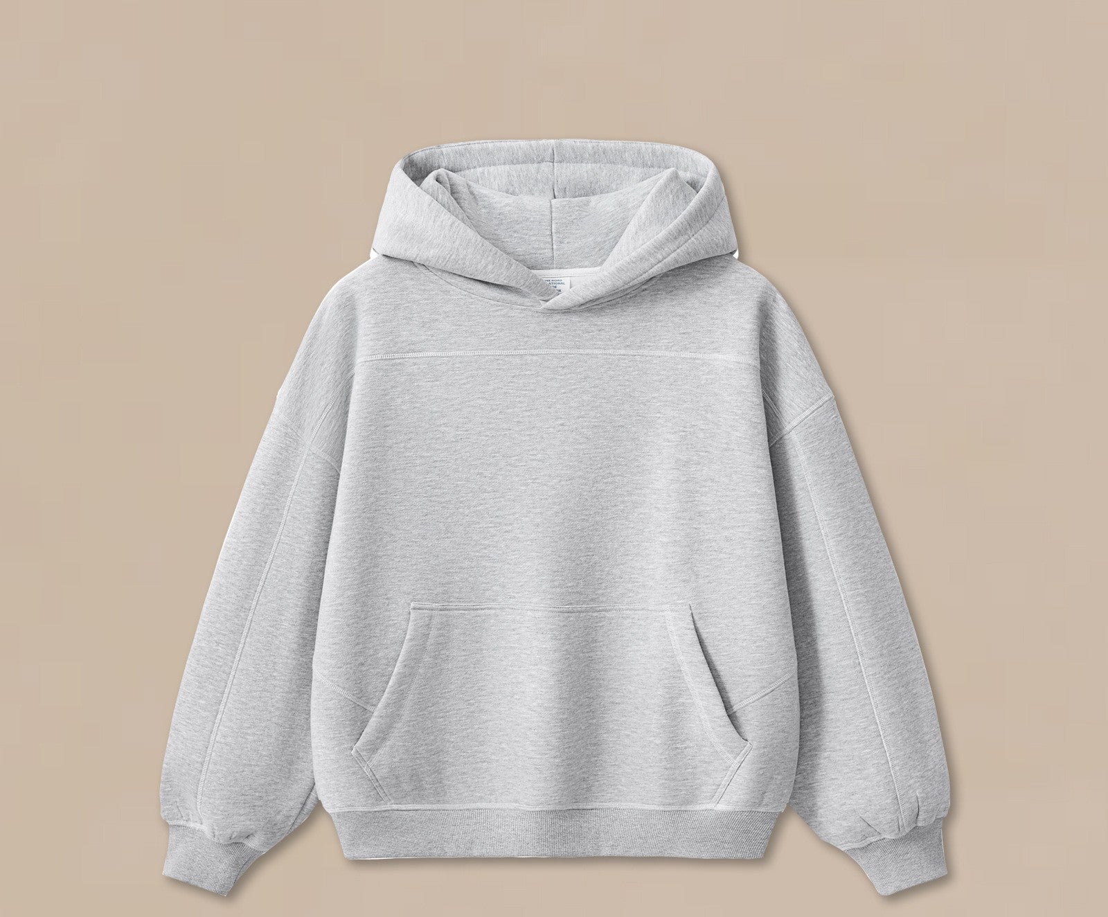 RS Men's Clothing | Cross-border 350G Hasselblad Line Boxy Hoodie Sweatshirt and Sweatpants Set, American Hip Hop Fleece Set 124